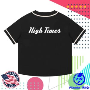 High Times Store Merch High Times Vintage Flight Baseball Jersey