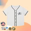 High Times Store Merch High Times Vintage Flight Baseball Jersey (White)