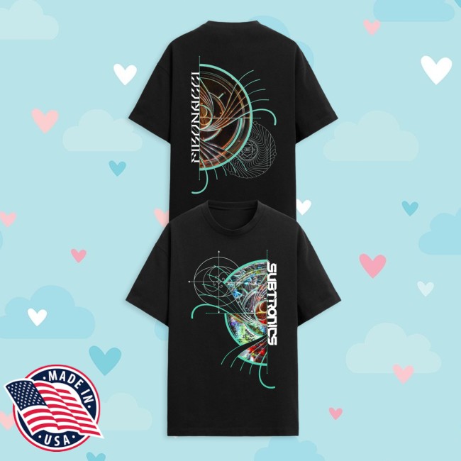 Subtronics Shop Store Subtronics Fibonacci Tour Tee 7 Subtronics Shop Store Subtronics Fibonacci Tour Tee