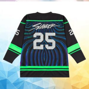 Slander Official Store Merch Warp Reflective Hockey Jersey