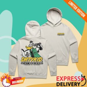 Dirty Kid Merch Store Atf Duck Hoodie Bone