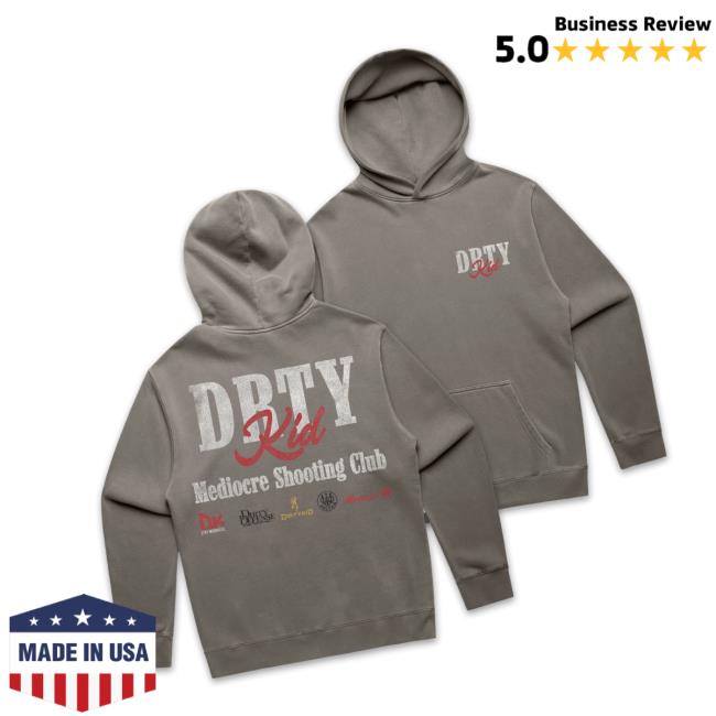 Dirty Kid Merch Store Mediocre Shooting Club Hoodie Grey 3 Dirty Kid Merch Store Mediocre Shooting Club Hoodie Grey