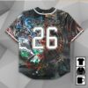 Subtronics Merch Store Subtronics Fibonacci Tour Baseball Jersey