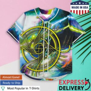 Subtronics Merch Store Subtronics Fibonacci X Aaron Brooks Baseball Jersey