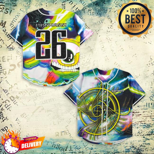 Subtronics Merch Store Subtronics Fibonacci X Aaron Brooks Baseball Jersey 5 Subtronics Merch Store Subtronics Fibonacci X Aaron Brooks Baseball Jersey