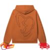 Revenge Merch Store X Heartbreak Outline Hoodie Orange Black 1 Revenge Merch Store X Heartbreak Outline Hoodie Orange Black