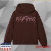 Revenge Merch Store X Lightning Kill Hoodie Brown Pink