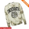 Underoath Store Merch Tiger Tie-Dyed Crewneck