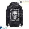 Underoath Store Merch Tiger Tie-Dyed Crewneck