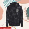 Underoath Store Merch Skull Tie-Dye Hoodie