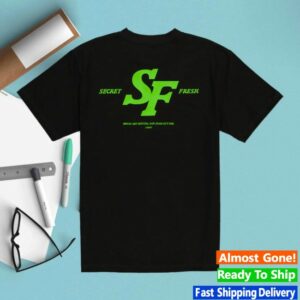 Secret Fresh Store Merch Monogram T-Shirt