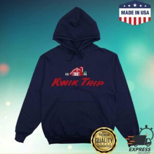 Wisconsin Design Team Merch Store Kwik Trip Cross Stitch Hoodie