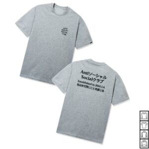 Antisocialsocialclub Merch Store Shop Taku T-Shirt