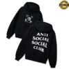 Antisocialsocialclub Merch Store Shop Dot Rose Hood