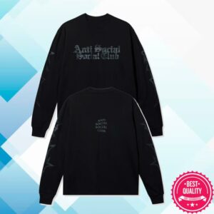 Antisocialsocialclub Merch Store Shop A Broken Star Ls Tee