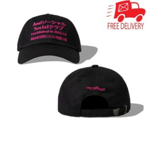 Antisocialsocialclub Merch Store Shop Taku Ball Cap