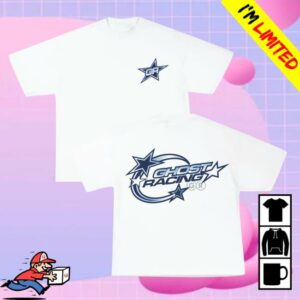 Ghost Racing Merch Store Shop Blue Y2k Gr Shirt White
