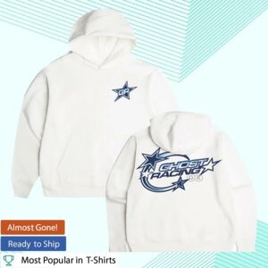 Ghost Racing Merch Store Shop Blue Y2k Gr Hoodie