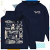 Retail Shop Store Merch Mad Trapper's Heritage Collage Hoodie