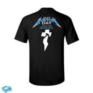 Metallica Store Merch Cliff Burton Day 2026 Tee