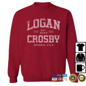 Logan Crosby Store Merch Collegiate Crewneck