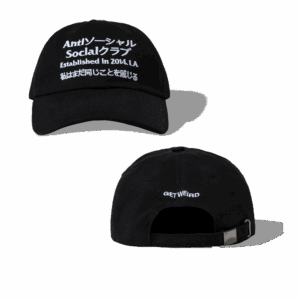 Antisocialsocialclub Merch Store Shop Taku Ball Cap