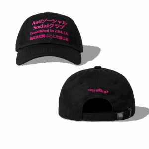 Antisocialsocialclub Merch Store Shop Taku Ball Cap