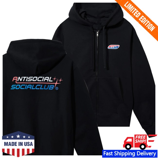 Anti Social Social Club Store Merch Racing Hood-Zip 6 Anti Social Social Club Store Merch Racing Hood-Zip