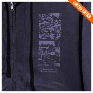 Anti Social Social Club Store Merch Broken Car Hood-Zip
