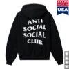 Anti Social Social Club Store Merch Dot Rose Hood