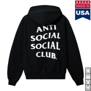 Anti Social Social Club Store Merch Dot Rose Hood