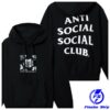 Anti Social Social Club Store Merch Dot Rose Hood