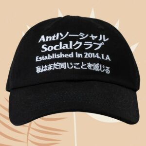 Anti Social Social Club Store Merch Taku Ball Cap
