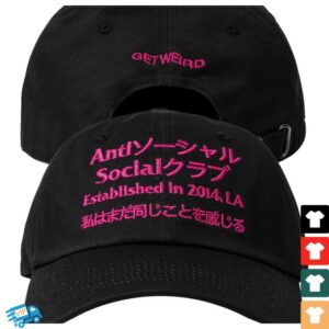 Anti Social Social Club Store Merch Shop Taku Ball Cap