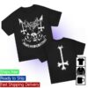 The True Mayhem Store Merch Omega Skull T-Shirt (Black)