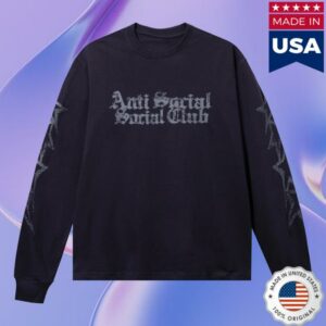Antisocialsocialclub Merch Store A Broken Star Ls Tee