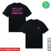 Antisocialsocialclub Merch Store Taku T-Shirt Black Pink