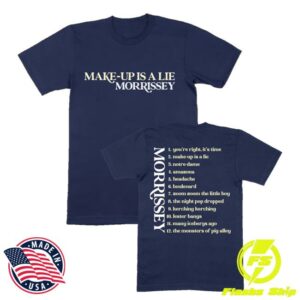 Morrissey Merch Store Shop Tracklist Tee