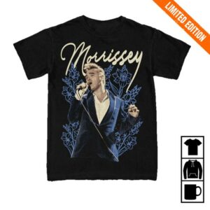 Morrissey Merch Store Shop Floral Tee