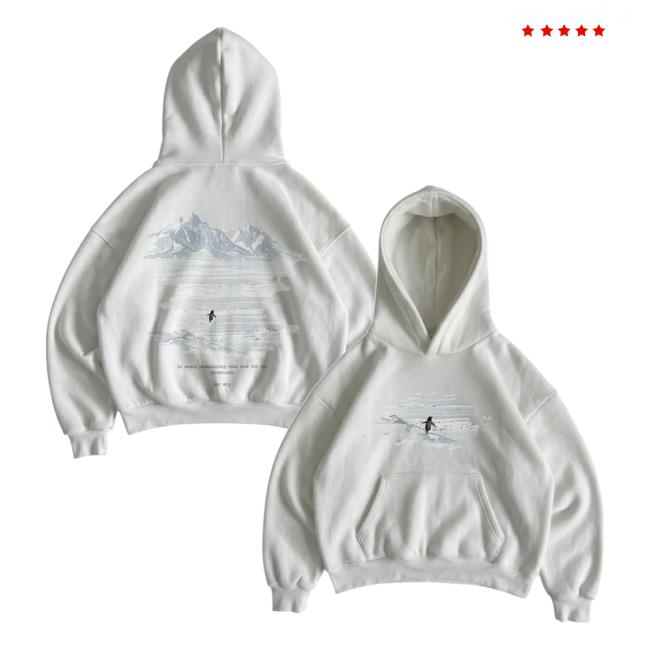 Cozmoz Merch Store The Penguin Hoodie Off White 5 Cozmoz Merch Store The Penguin Hoodie Off White