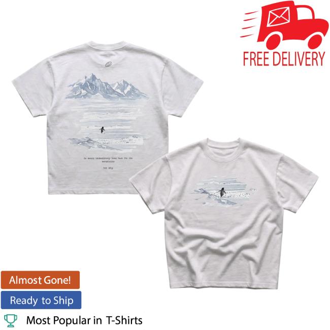 Cozmoz Merch Store The Penguin T-Shirt White 5 Cozmoz Merch Store The Penguin T-Shirt White