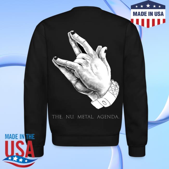 Nu Metal Agenda Merch Store Nu Metal Will Provide Crewneck Sweatshirt 4 Nu Metal Agenda Merch Store Nu Metal Will Provide Crewneck Sweatshirt