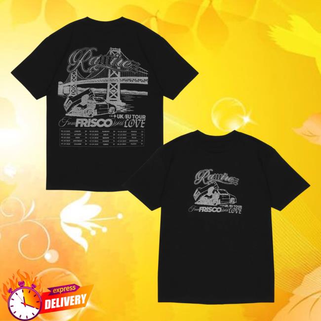 Ramirez 187 Merch Store Ffwl Overseas Tee Black 5 Ramirez 187 Merch Store Ffwl Overseas Tee Black