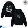 Antisocialsocialclub Merch Store Dot Rose Hood