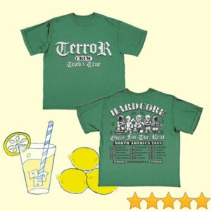 Sticktight Merch Store Shop Terror Only 4 The Real Tour Tee