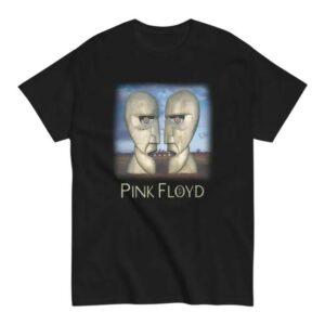 Pink Floyd Merch Store Pink Floyd Division Bell 1994 Tour Metal Heads T-Shirt