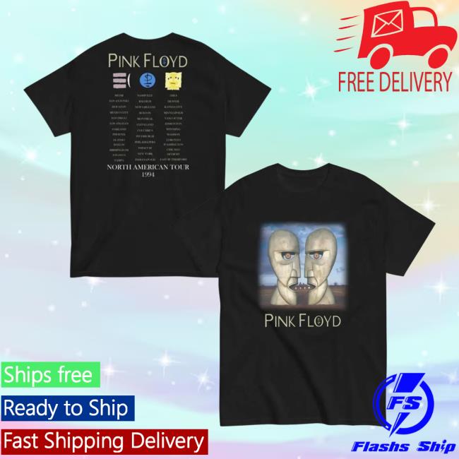 Pink Floyd Merch Store Pink Floyd Division Bell 1994 Tour Metal Heads T-Shirt 5 Pink Floyd Merch Store Pink Floyd Division Bell 1994 Tour Metal Heads T-Shirt