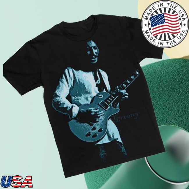 Djtees Store Merch Greeny Peter Green Live T-Shirt 3 Djtees Store Merch Greeny Peter Green Live T-Shirt