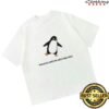 Bonkerscorner Store Merch Unbothered Penguin Oversized T-Shirt