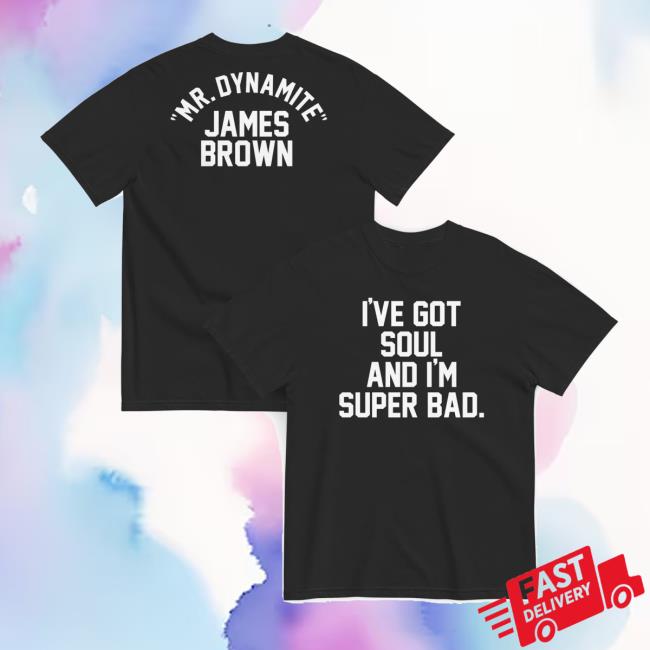 James Brown Shop Merch Store Mr. Dynamite Double Sided T-Shirt 2 James Brown Shop Merch Store Mr. Dynamite Double Sided T-Shirt